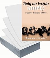Ulotki A5 reklamowe firmowe 100 szt różne wzory SPRZEDAŻ OBUWIA