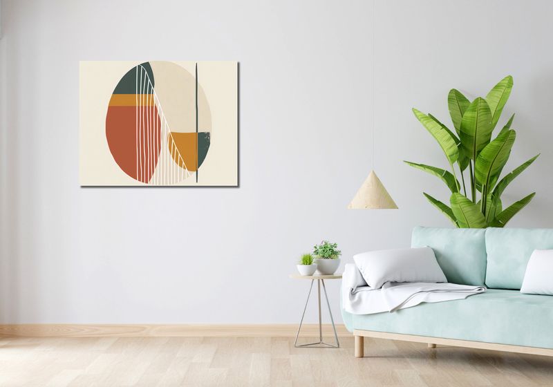 Obraz 90x70cm Przerys nad Treścią zdjęcie 2