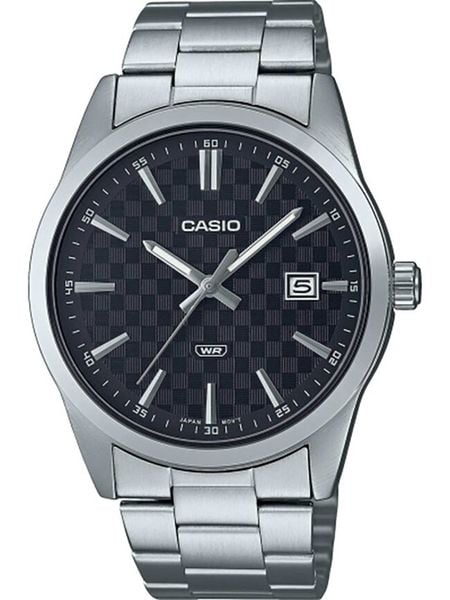 ZEGAREK MĘSKI CASIO MTP-VD03D datownik stalowy + BOX + GRAWER zdjęcie 9