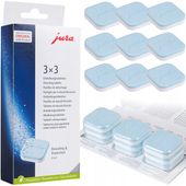 TABLETKI ODKAMIENIAJĄCE DO EKSPRESU 3X3 DO ODKAMIENIANIA JURA 9 SZT