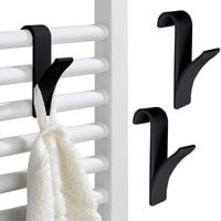 Haczyk Na Grzejnik Kaloryfer Wieszak 2Szt Na Ręczniki Szlafrok Łazienkowy