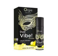 dual vibe! kissable liquid vibrating lemon gin and tonic