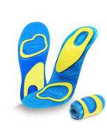 Żelowe wkładki do butów 37/41 – amortyzujące, z możliwością docięcia