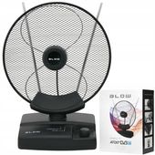 MOCNA antena aktywna pokojowa TV MUX-8 DVB-T2 DVBT