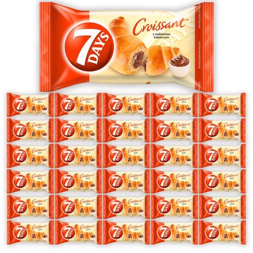 7 Days Rogalik z nadzieniem kakaowym 60 g x 30 sztuk na Arena.pl