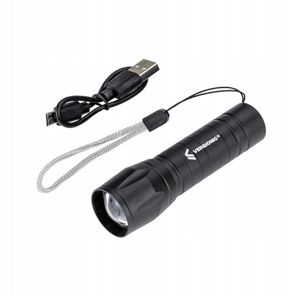 Latarka taktyczna LED + etui VERGIONIC zdjęcie 3