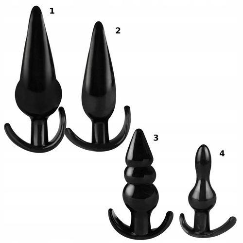 Sex Zestaw Analny dla Par, Korek Analny z Kryształem, Dildo, Wibrator, Plug na Arena.pl