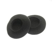 Gąbki do słuchawek 40 mm / 4 cm czarne