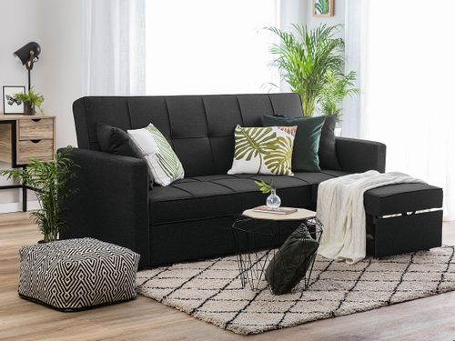 Sofa rozkładana czarna GLOMMA na Arena.pl