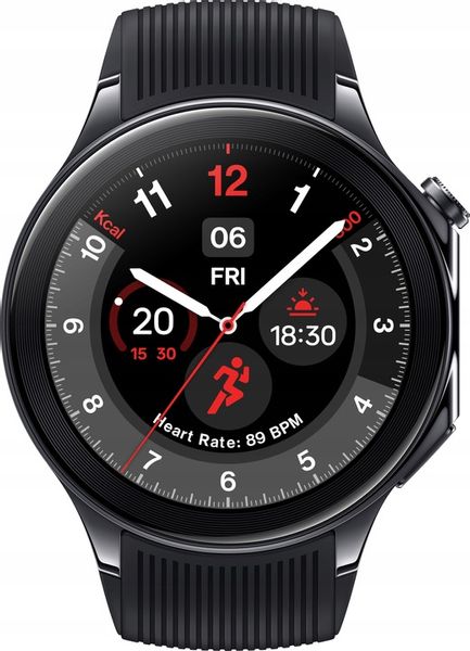 Smartwatch OnePlus Watch 2 czarny zdjęcie 1