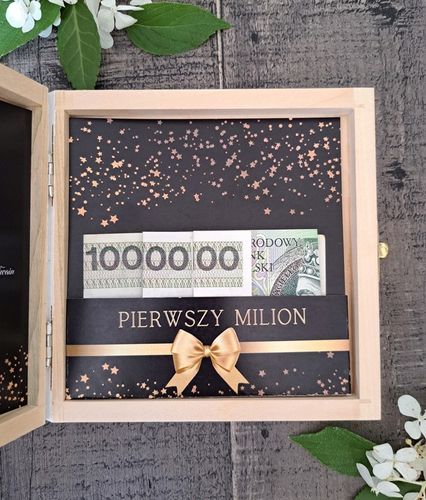 Pudełko na pieniądze, SUPER PREZENT na 18 urodziny na Arena.pl
