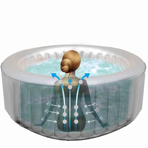 Mspa Dmuchane Jacuzzi Silver Cloud, Ø 204 Cm, D-Sc06 na Arena.pl