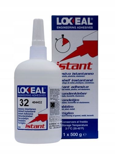 KLEJ CYJANOAKRYLOWY Z AKTYWATOREM DO PLASTIKÓW LOXEAL 32 500 g + 150 ml na Arena.pl