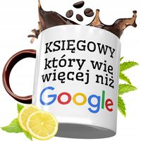 Kubek Bordowy Dla Księgowego Na Urodziny Prezent Z Nadrukiem Ze Zdjęciem