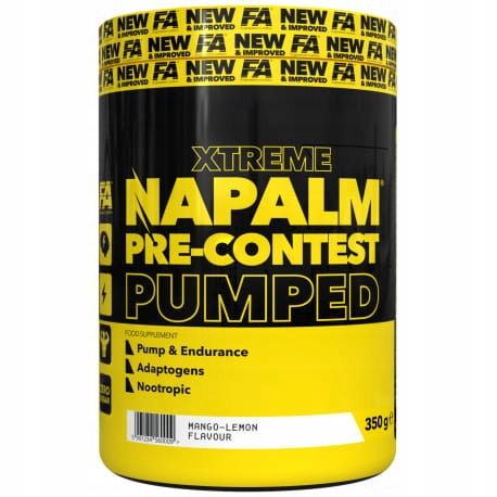 FA XTREME NAPALM PRE-CONTEST PUMPED 350G cherry lemon na Arena.pl