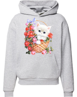 Bluza z kapturem z Kotem