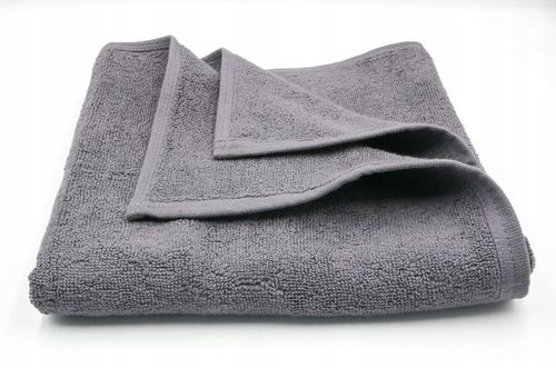 RĘCZNIK KĄPIELOWY DUŻY RĘCZNIK HOTELOWY BAWEŁNIANY GRUBY 906 SZARY na Arena.pl