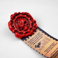 Seal Of Purity Mechanicus | 8 cm | Metal Żywica | Przypinka | Warhammer 40k