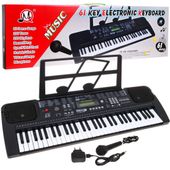 Keyboard Z Mikrofonem Dla Dzieci 5+ Taktomierz Radio Usb Mp3 - Model