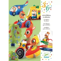 ZESTAW ARTYSTYCZNY DO SKŁADANIA POJAZDY AUTA DJECO