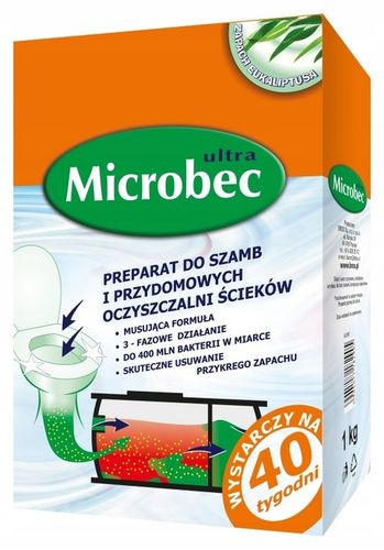 BIO MICROBEC Ultra 10 x MOCNIEJSZY BAKTERIE 1,2 kg na Arena.pl