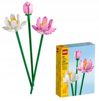LEGO ICONS 40647 Kwiaty lotosu na prezent urodziny dzień kobiet walentynki