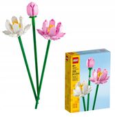 LEGO ICONS 40647 Kwiaty lotosu na prezent urodziny dzień kobiet walentynki