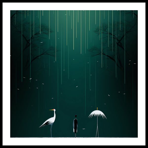 Plakat 50x50cm Nocne Marzenia zdjęcie 3
