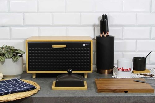 chlebak pojemnik bambusowy na pieczywo 4250 na Arena.pl