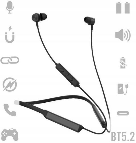 SŁUCHAWKI BEZPRZEWODOWE DOUSZNE BLUETOOTH Z MIKROFONEM MANTA OLYMPIC na Arena.pl