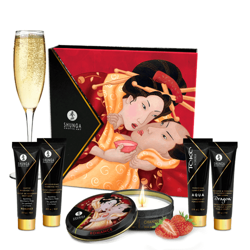 Shunga - Sparkling Strawberry Wine (Zestaw) na Arena.pl