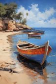 Plakat 30x45cm Południowy Brzeg