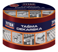 TAŚMA USZCZELNIAJĄCA DEKARSKA 10CM*10MB CZERWONY/CEGLASTY - TAS DEK 10 2