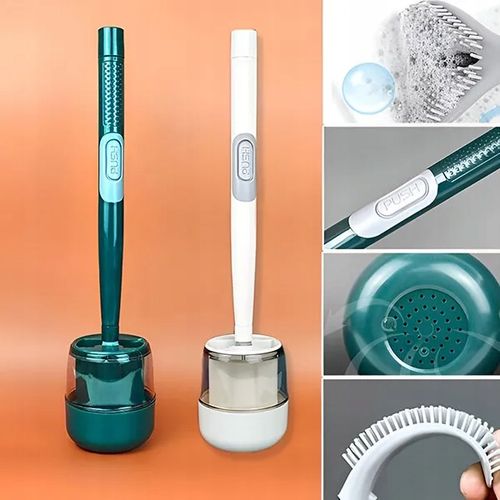 SZCZOTKA TOALETOWA Z DOZOWNIKIEM CZYSZCZENIA TOALETY WC WISZĄCA na Arena.pl