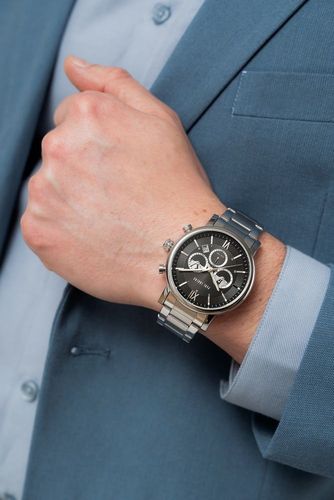 zegarek męski paul lorens pl20017b-1c1 + box na Arena.pl