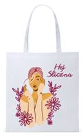 Dla Dziewczyny Żony Torba Eco Biała Shopper Z Nadrukiem Ze Zdjęciem