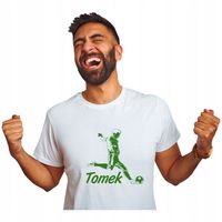 Koszulka z imieniem PREZENT dla PIŁKARZA