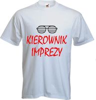 Koszulka PREZENT na URODZINY kierownik imprezy