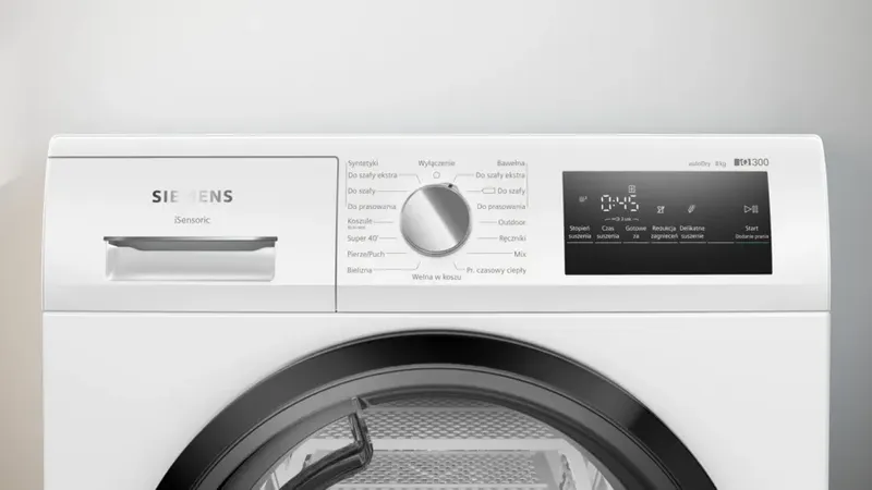 Siemens Suszarka Do Ubrań Wt45Hveepl zdjęcie 2