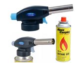 Palnik gazowy lutlampa auto zapłon gazu +kartusz