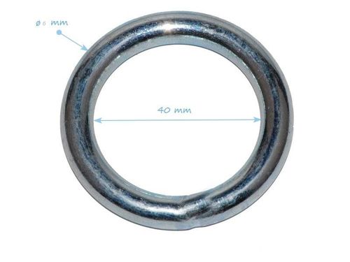 kółko metalowe 6x40 mm na Arena.pl
