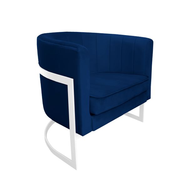 Fotel Glamour podstawa biała MG16 zdjęcie 1