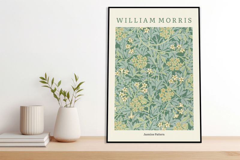 Obraz 40x60cm Design Jasmine Pattern 2, Morris Vintage do Salonu zdjęcie 4