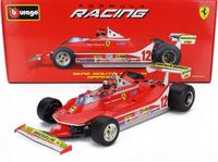 BOLID F1 Ferrari 312 T4 1979 Gilles Villeneuve 1:18 MODEL BBURAGO 18-16814