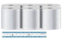 RĘCZNIK PAPIEROWY MAXI, 100% CELULOZA, 100M/19CM OP. 6SZT - BHP HIC 8154