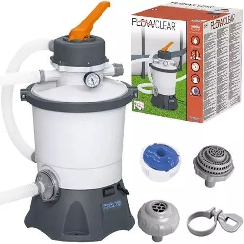 Pompa do basenu PIASKOWA 3028 l/h FILTR Bestway 85 W zdjęcie 8
