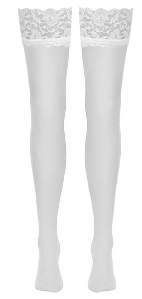 Stockings White L zdjęcie 7