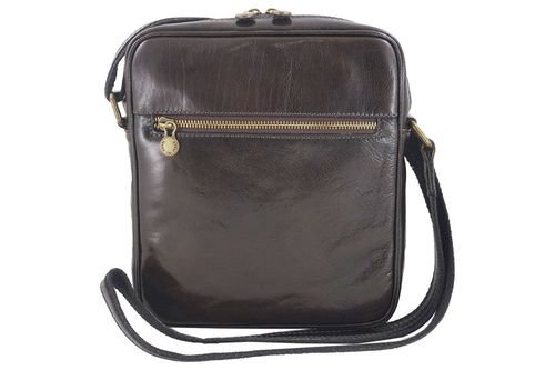 Męska torba CASUAL z regulowanym paskiem - Czarna na Arena.pl