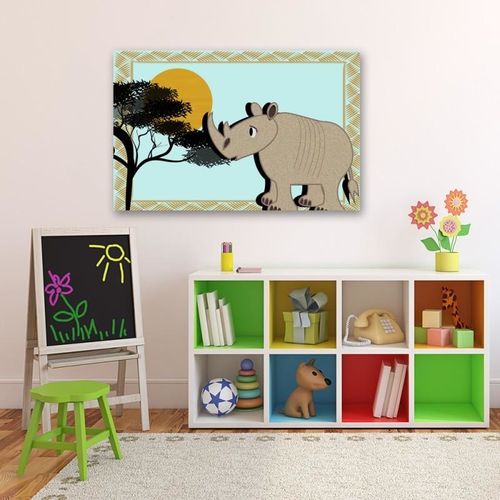 Deco Panel, Nosorożec 80x60 na Arena.pl