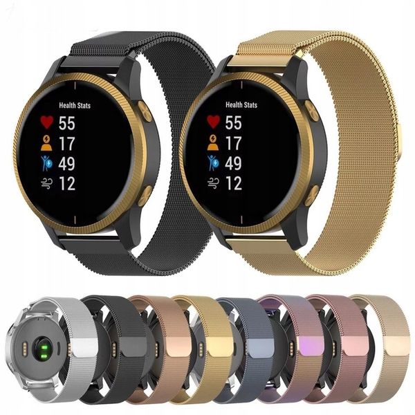 PASEK DO GARMIN Vivomove/Vivoactive 3 5 Venu SQ 2 PLUS Move 3 Style Luxe HR zdjęcie 9